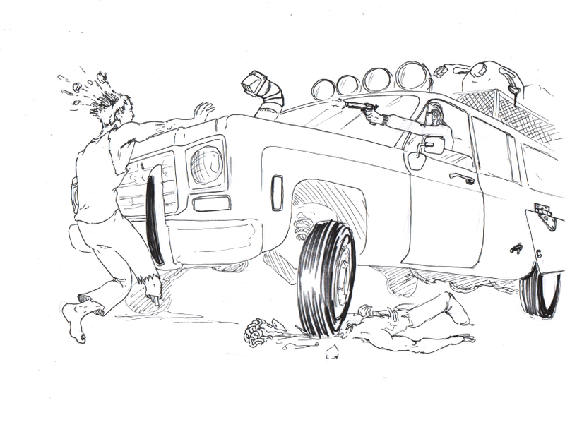 Illustration for article titled The Stig, a Murdersofa and the Zombie Apocalypse